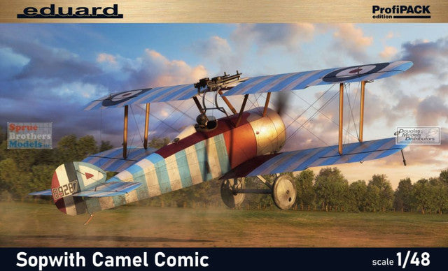 Eduard Models 1:48 Eduard Sopwith Camel Comic ProfiPACK